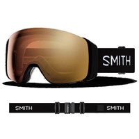 Smith 4D Mag Goggle - Black Frame w/ CP Pro Photochromic Gold Mirror + CP Storm Amber Lenses (M007320JX994O)