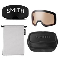 Smith 4D Mag Goggle - Black Frame w/ CP Pro Photochromic Red Mirror + CP Strm Rose Fl Lenses (M007320JX994V)