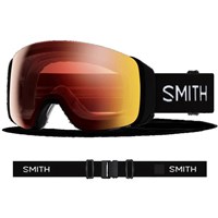 Smith 4D Mag Goggle - Black Frame w/ CP Pro Photochromic Red Mirror + CP Strm Rose Fl Lenses (M007320JX994V)