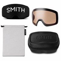 Smith 4D Mag S Goggle - Black Frame w/ CP Pro Photochromic Blue Mirror + CP Storm Amber Lenses (M007600JX994L)