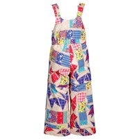 Obermeyer Girl's Snoverall Print Bib Pant - Quilted Fox