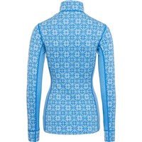 Kari Traa Women's Rose Half Zip Base Layer Top - Ocean