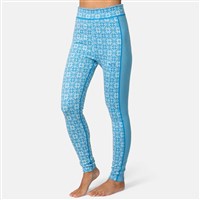 Kari Traa Women's Rose High Waist Base Layer Pants - Ocean