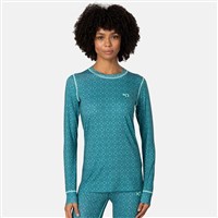 Kari Traa Women's Fryd Long Sleeve Base Layer Top - Peacock