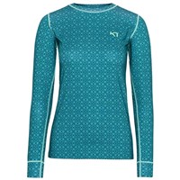 Kari Traa Women's Fryd Long Sleeve Base Layer Top - Peacock
