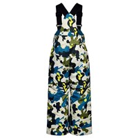 Obermeyer Boy's Volt Print Bib Pant - Fort Fog