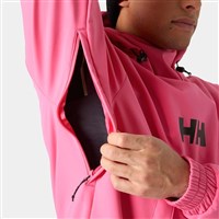 Helly Hansen Men's ULLR D Ridable Hoodie - Hot Pink