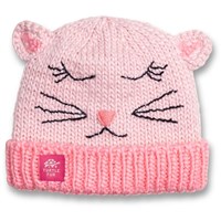 Turtle Fur Kid's Critter Beanie - Pink