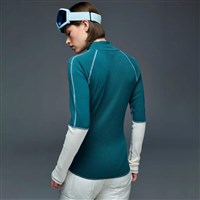 Alp N Rock Women's Lucy Longsleeve Mock Neck - Pacific Teal
