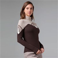Alp N Rock Women's Tracy Mountain Turtleneck - Coffee