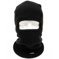 Public Distressed Balaclava - Black