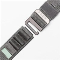 Arcade Hardware Alu Belt - Charcoal