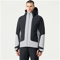 Descente Men's Insulated Color Block Jacket - Black