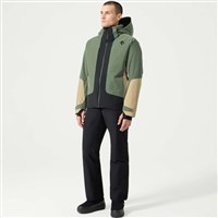 Descente Men's Insulated Color Block Jacket - China Green