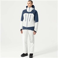 Descente Men's Insulated Color Block Jacket - Super White