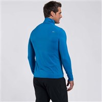 Kjus Men's Trace Midlayer Half-Zip - Traverse / Black