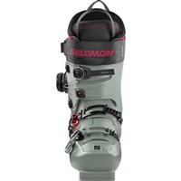 2027 Salomon Men's S/Pro Alpha C Boa 130 Ski Boots - Wrought Iron / Black / Raspberry