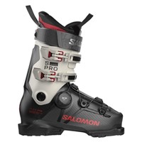 Salomon Men's S/Pro Supra S BOA 110 Ski Boots - Black / Gray Aurora / Samba Met