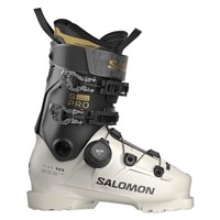 Salomon Women's S/Pro Supra S BOA 105 W Ski Boots - Gray Aurora / Black / Gold Met