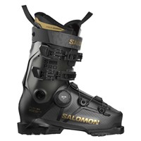 Salomon Women's S/Pro Supra S BOA 95 W Ski Boots - Black / Beluga Met / Gold Met
