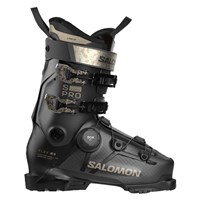 Salomon Women's S/Pro Supra S BOA 85 W Ski Boots - Black / Beluga Met / Light Bronze Met