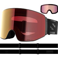 Salomon Sentry Prime Sigma Photochromic Goggle - Black Frame w/ Sigma Photo Poppy Red + Sigma Light Blue Lenses (L47893500)