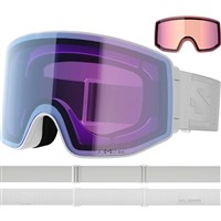Salomon Sentry Prime Sigma Photochromic Goggle - White Frame w/ Sigma Photo Sky Blue + Sigma Light Blue Lenses (L47893600)