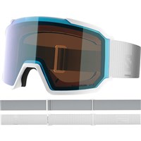 Salomon S View 3 Potochromic Goggle - White Frame w/ Photo Blue Lens (L47920000)