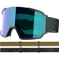 Salomon S/View 3 ML Goggles - Green Gables Frame w/ Mid Blue Lens (L47921000)