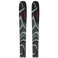 Salomon QST 100 Skis - Black / Iceberg Green / Equipe Red
