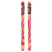 Salomon QST 100 Skis - Black / Iceberg Green / Equipe Red