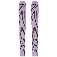 Salomon QST 94 Skis - Lilac / Black / Fusion Coral