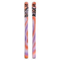 Salomon QST 94 Skis - Lilac / Black / Fusion Coral