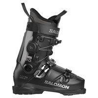 Salomon Men's S/Pro Alpha C BOA 100 Ski Boots - Black / Dark Grey Met / Silver Met