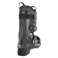 Salomon Men's S/Pro Alpha C BOA 100 Ski Boots - Black / Dark Grey Met / Silver Met