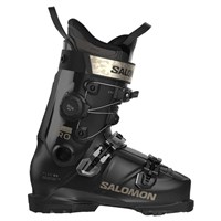Salomon Women's S/Pro Alpha C BOA 85 W Ski Boots - Black / Dark Grey Met / Light Bronze Met