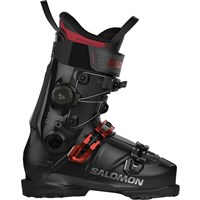 Salomon Men's S/Pro Alpha C BOA 120 Ski Boots - Black / Samba Met / Dark Grey Met
