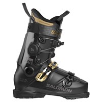 Salomon Women's S/Pro Alpha C BOA 95 W Ski Boots - Black / Gold Met / Dark Grey Met