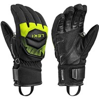 Leki Junior WCR Core TR Glove - Black / Neon Yellow