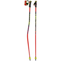 Leki WCR Pro Lite GS TR Pole - Bright Red / Violet / Neon Yellow
