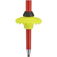 Leki WCR Pro Lite SL TR Pole - Bright Red / Violet / Neon Yellow