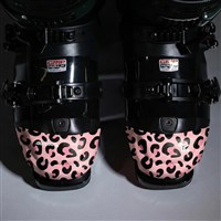 Bootcap 2.5 Ski Boot Insulated Toe Cover - Pink Leopard