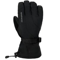 Dakine Men’s Scout 2.0 Leather DLX Gloves - Black / Castlerock