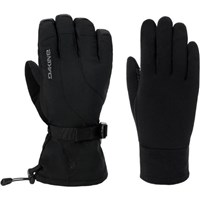 Dakine Men’s Scout 2.0 Leather DLX Gloves - Black / Castlerock