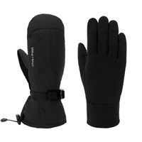 Dakine Men’s Scout 2.0 Leather DLX Mitts - Black / Castlerock