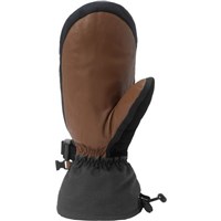 Dakine Men’s Scout 2.0 Leather DLX Mitts - Carbon Heather / Soft Silt / Silver Lining
