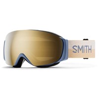 Smith I/O MAG S Goggle - Women's - Steel Blue Split Frame w/ CP Sun Black Gold Mirror + CP Storm Blue Lenses (M007143W399MN)