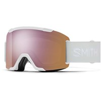 Smith Squad Goggle - White Vapor Frame w/ CP Everyday Rose Gold Mirror + CP Storm Blue Lenses (M007880OZ99M5)