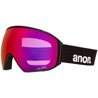 Anon M4 Goggles Toric + Bonus Lens + MFI® Face Mask - Black Frame w/ Perceive Sunny Red Lens (203551AZ58)