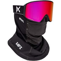 Anon M4 Goggles Toric + Bonus Lens + MFI® Face Mask - Black Frame w/ Perceive Sunny Red Lens (203551AZ58)